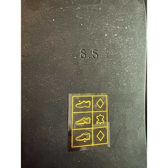 Jeffrey Campbell Dancerina Leather Mary Jane Flats Balletcore Chic Black Sz 8.5 - Picture 10 of 10